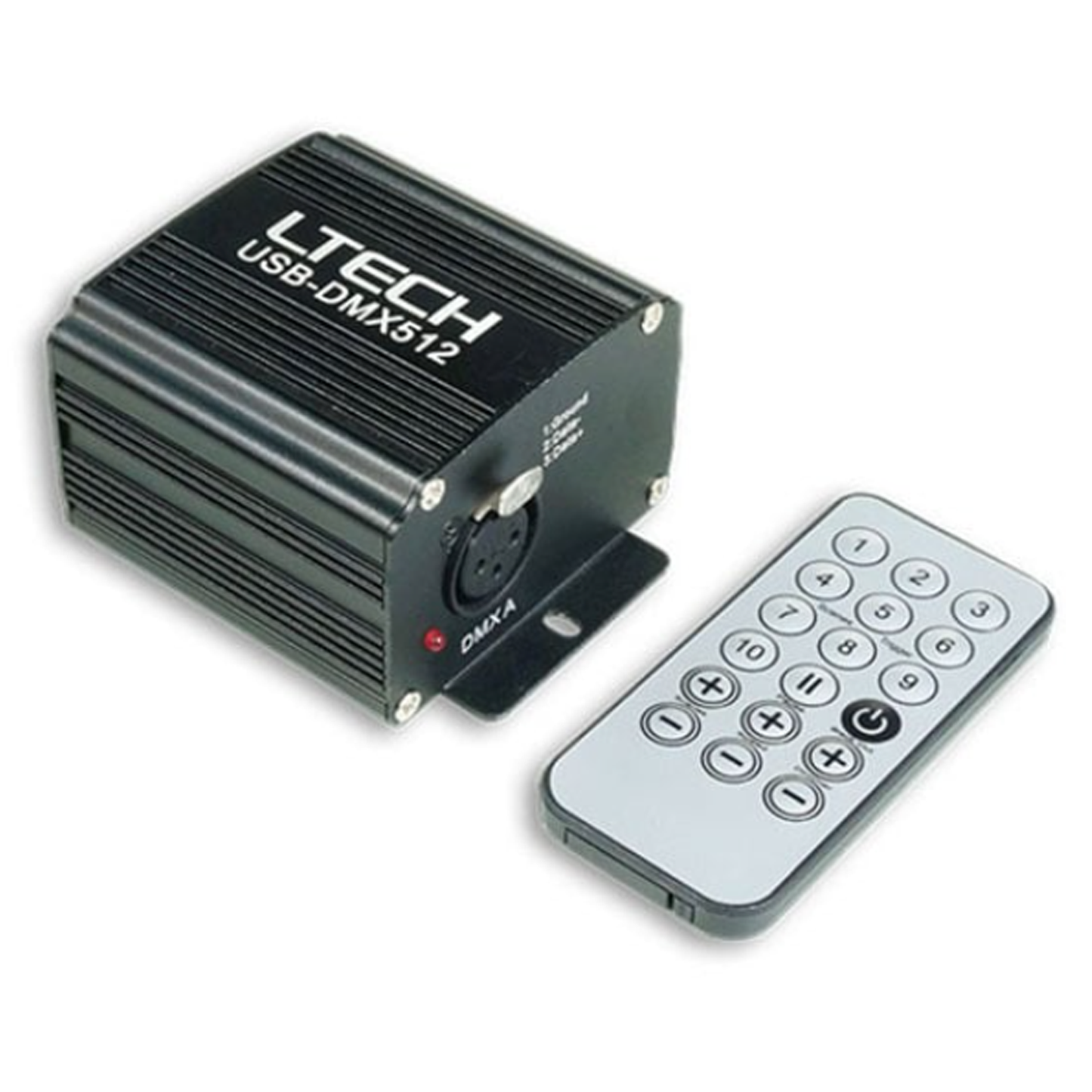 LTECH LT512 USB-DMX Master Controller; Input: 5V DC; <2w, Mini USB; 120steps@256Chs
