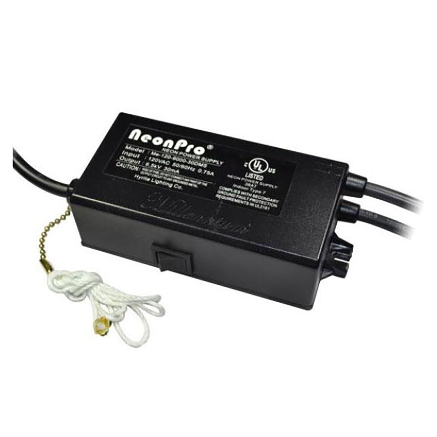 NeonPro 5000v 30ma UL2161 Electronic Neon Power Supply