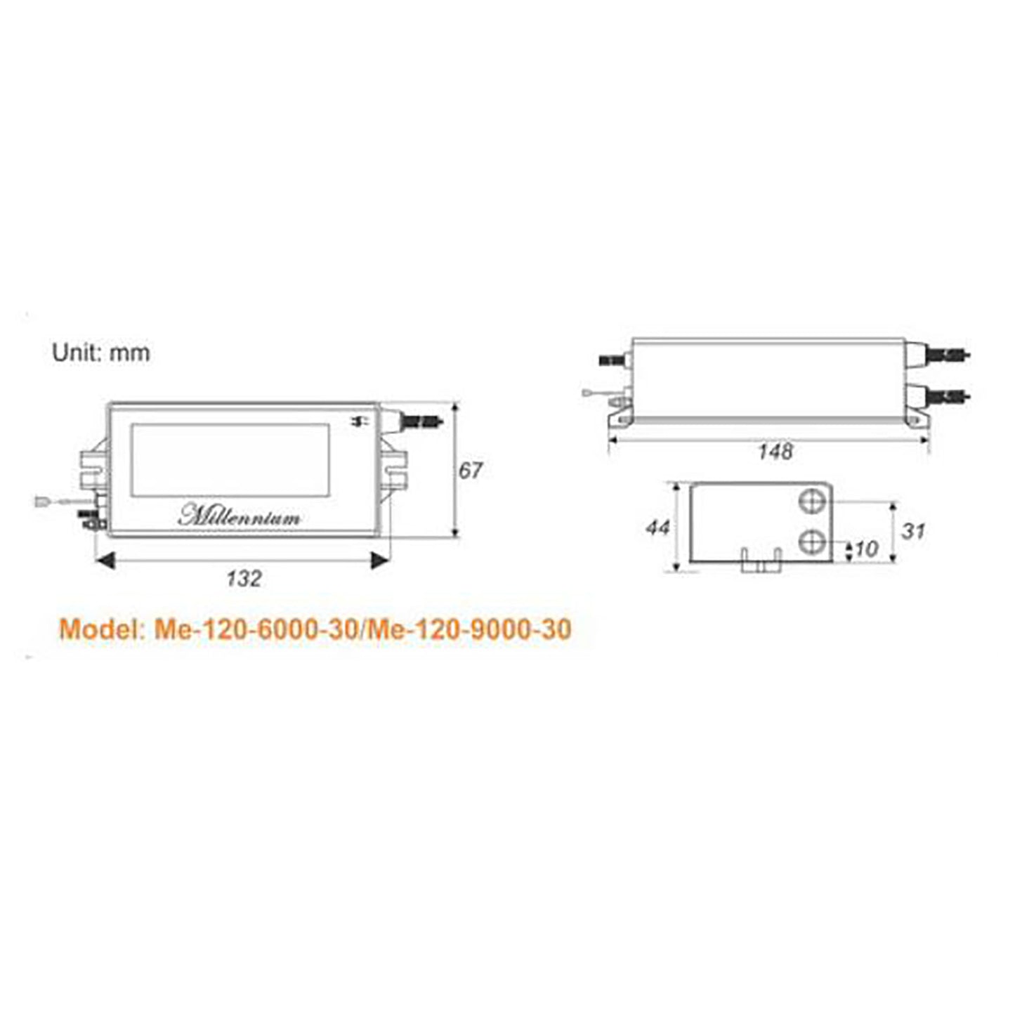 Neonpro 9000 UL2161 Electronic Transformer with Dimmer