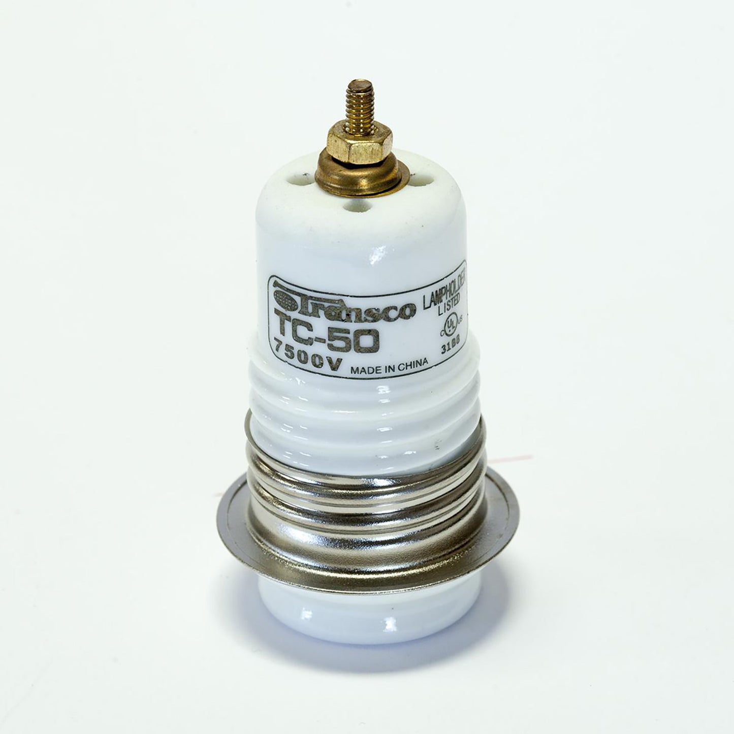 TC-50 White Porcelain Neon Housing (Peanut)