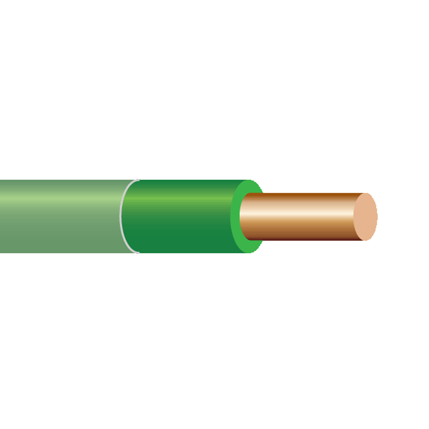 12 AWG GREEN STRANDED THHN WIRE 500FT (UL)