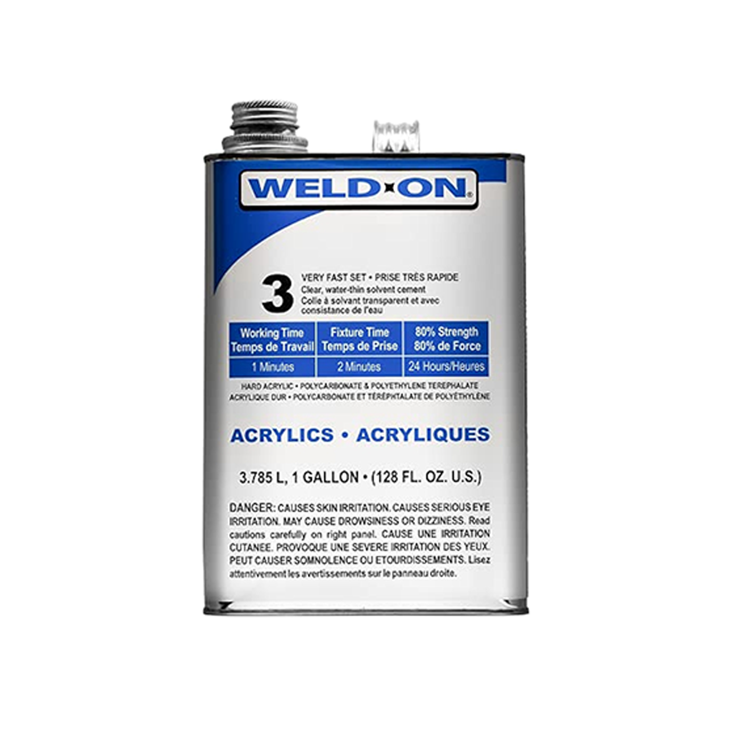 Weld-On 3 (Gallon) Acrylic Plastic Cement