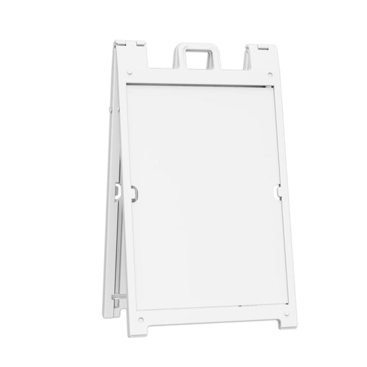 Signicade® Deluxe Sign Frames WHITE OD:46.375"Hx27"Wx3"D; SF:24"W x 36"H