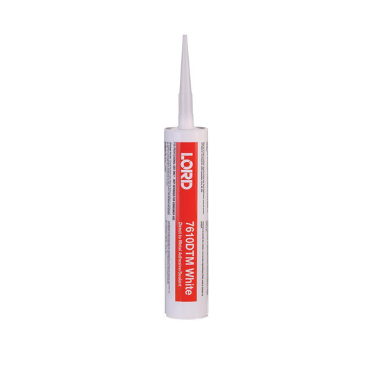 LORD® 7610DTM White Direct-to-Metal Adhesive/Sealant