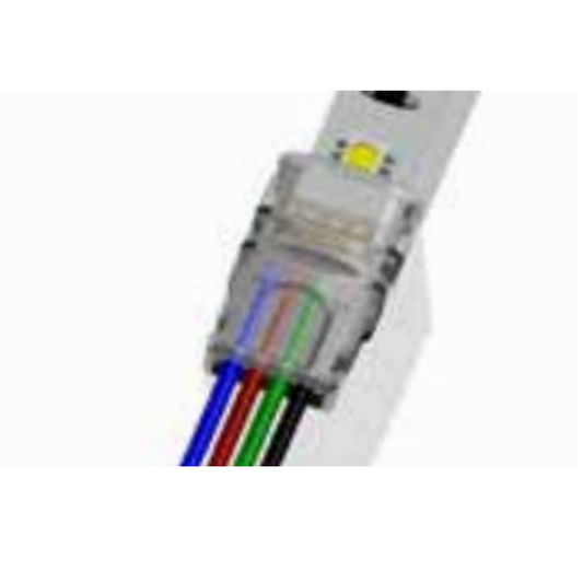 RGB STRIP CONNECTOR 4PIN 10MM IP22 INDOOR