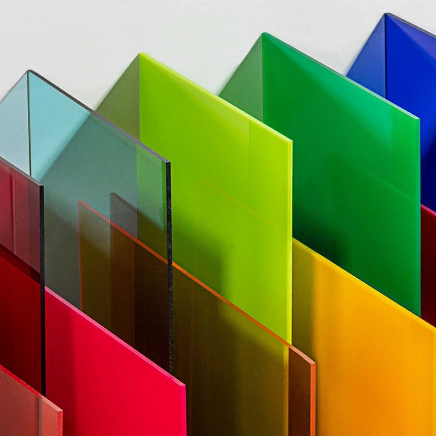 ACRYLITE® Pop Touch .118 48x96 Non-Glare Transparent Flat Sheet UV UL