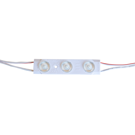 BrightON III 3 Diode 12V 1.2W CC 6500K IP67 180* lens 60/Bag (45'), 960/Case