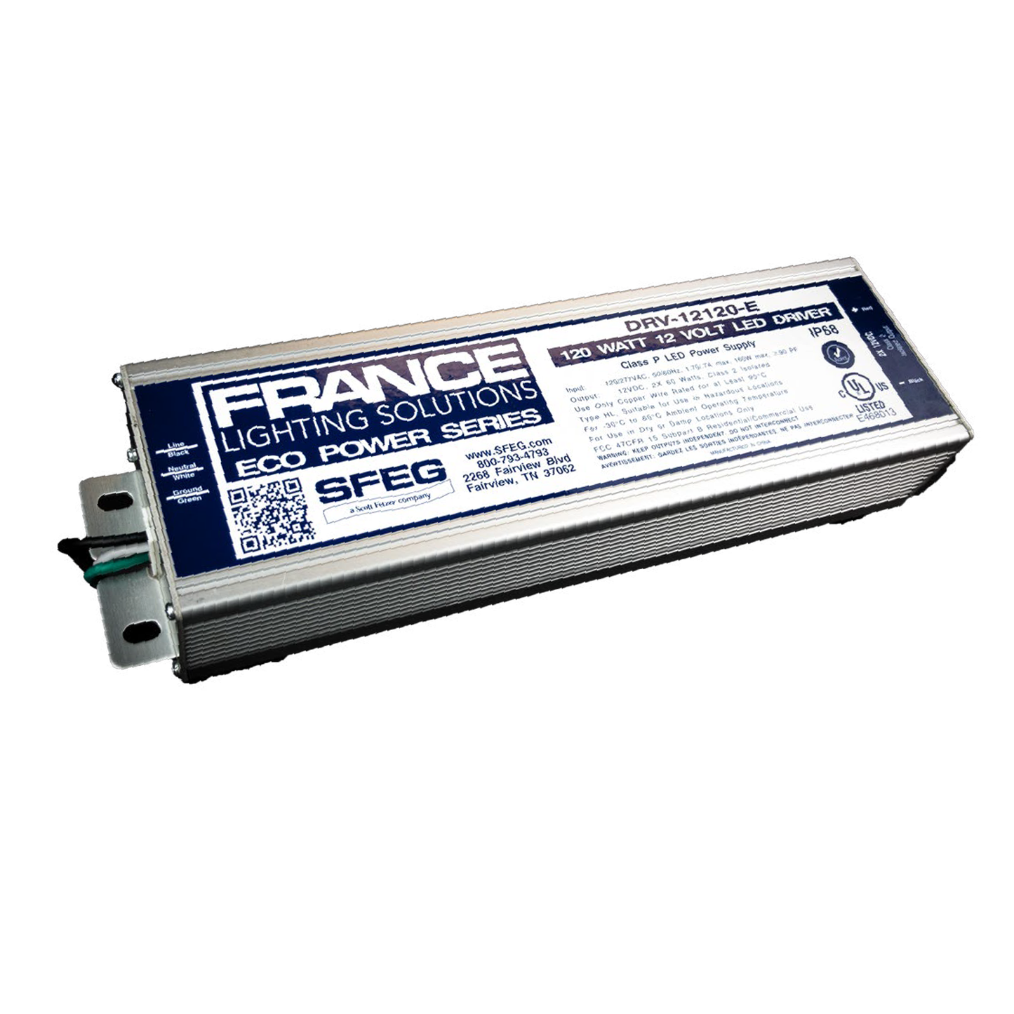 France TruPower ECO 12v 120w LED Power Supply