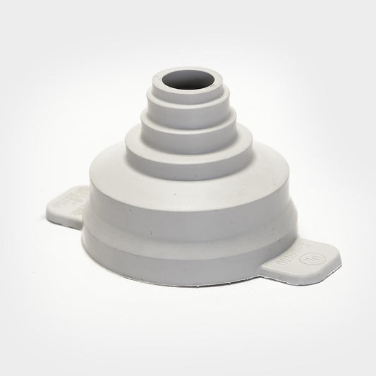 Neon Glass WHITE Electrode Housing Cap