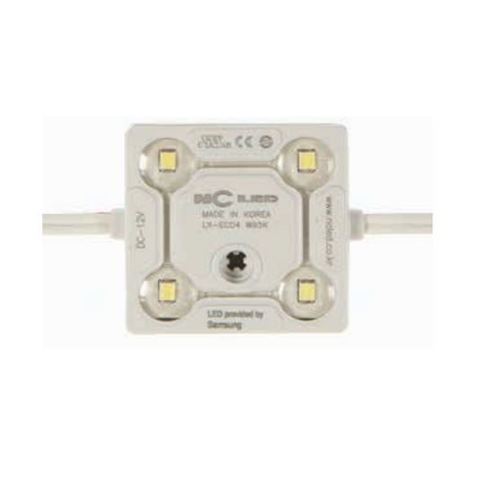 NC LED (KOREA) RED (TC), .96w, 2 Mod/Ft,  4 Led/Mod 3yr-Warranty IP68 LENS