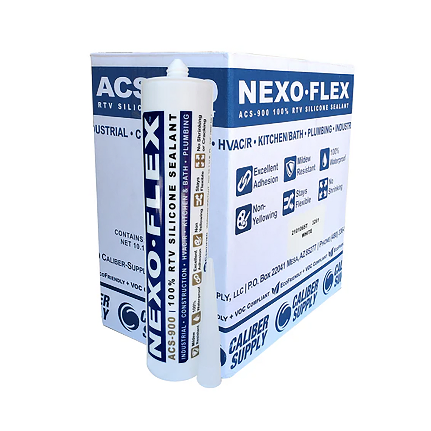 NEXO 100% CLEAR Silicone 24/CASE