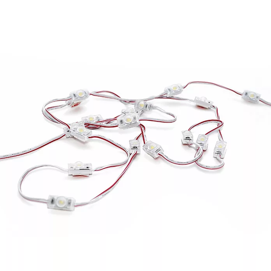 EVERYLITE Panoramic 1D, 1 Diode, White 6500k, 140 Beam Angle, 12V, 0.36W, IP66, 3mod/ft, 100mod/bag