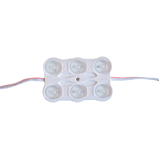 BrightON High Power SunFire, 2.4w LED Module, 5YR Constant current 24V, 40 Mod/ Bag 6500K, 560 Mod/Case