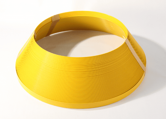 PLASCO (Germany) 1" TRAFFIC YELLOW..True Yellow