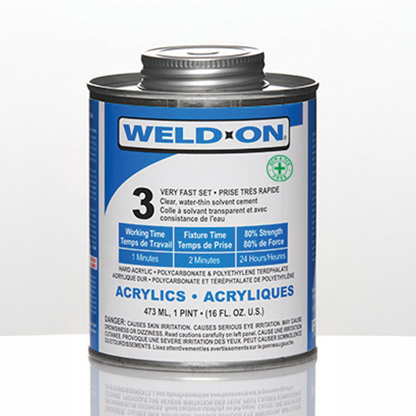 Weld-On 3 (Pint) Acrylic Plastic Cement