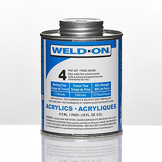 Weld-On 4 (Pint) Acrylic Plastic Cement